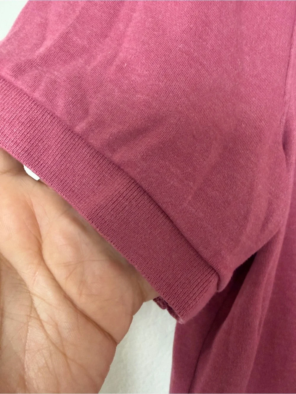 J. Crew Men's Polo Shirt in Rose-Mauve